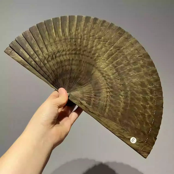 Golden nanmu fan, subject to live screenshots, one item one shot